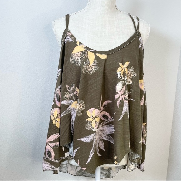 Free People Hey Girl Tank Top Sz Medium - Picture 2 of 12